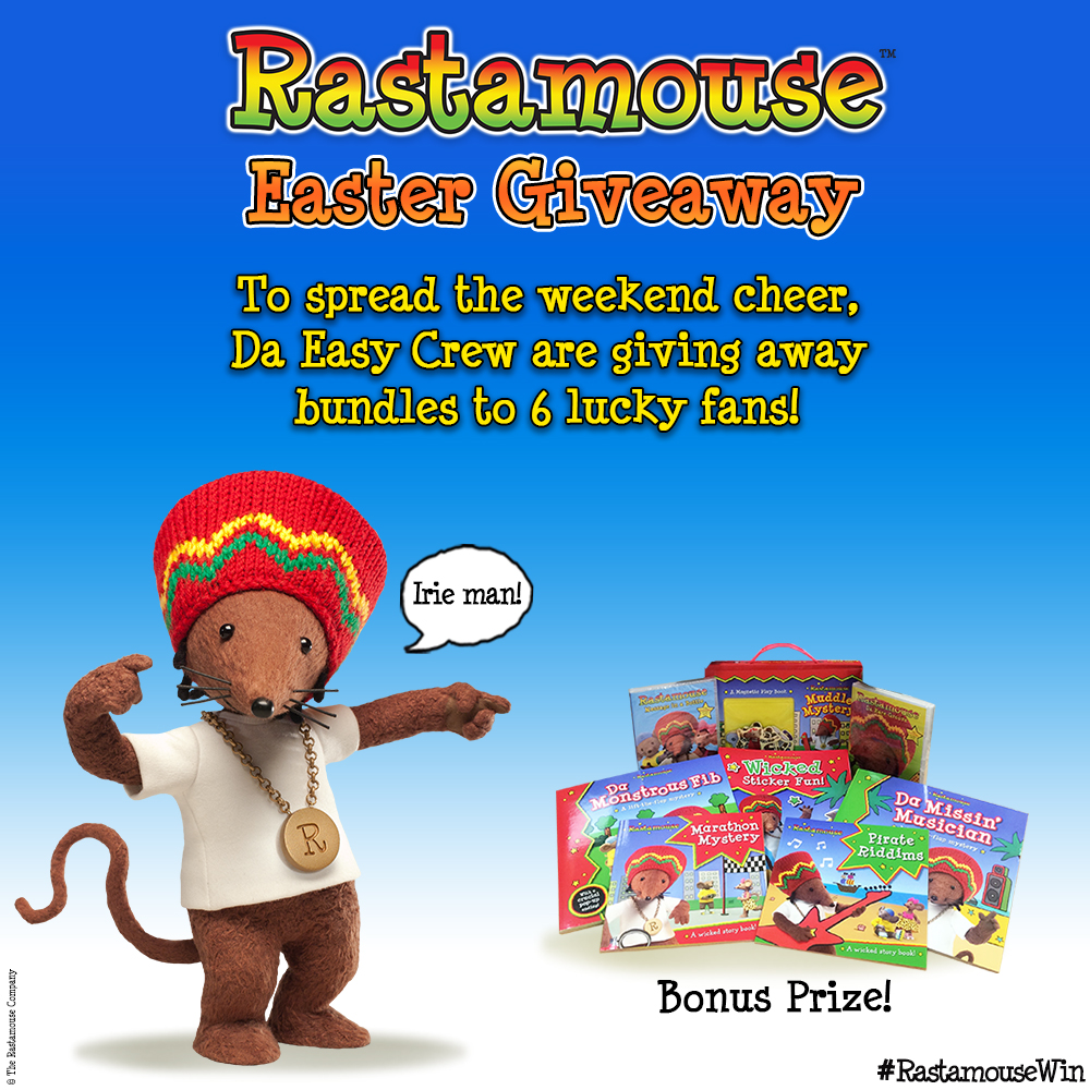 Rastamouse Easter Giveaway Post