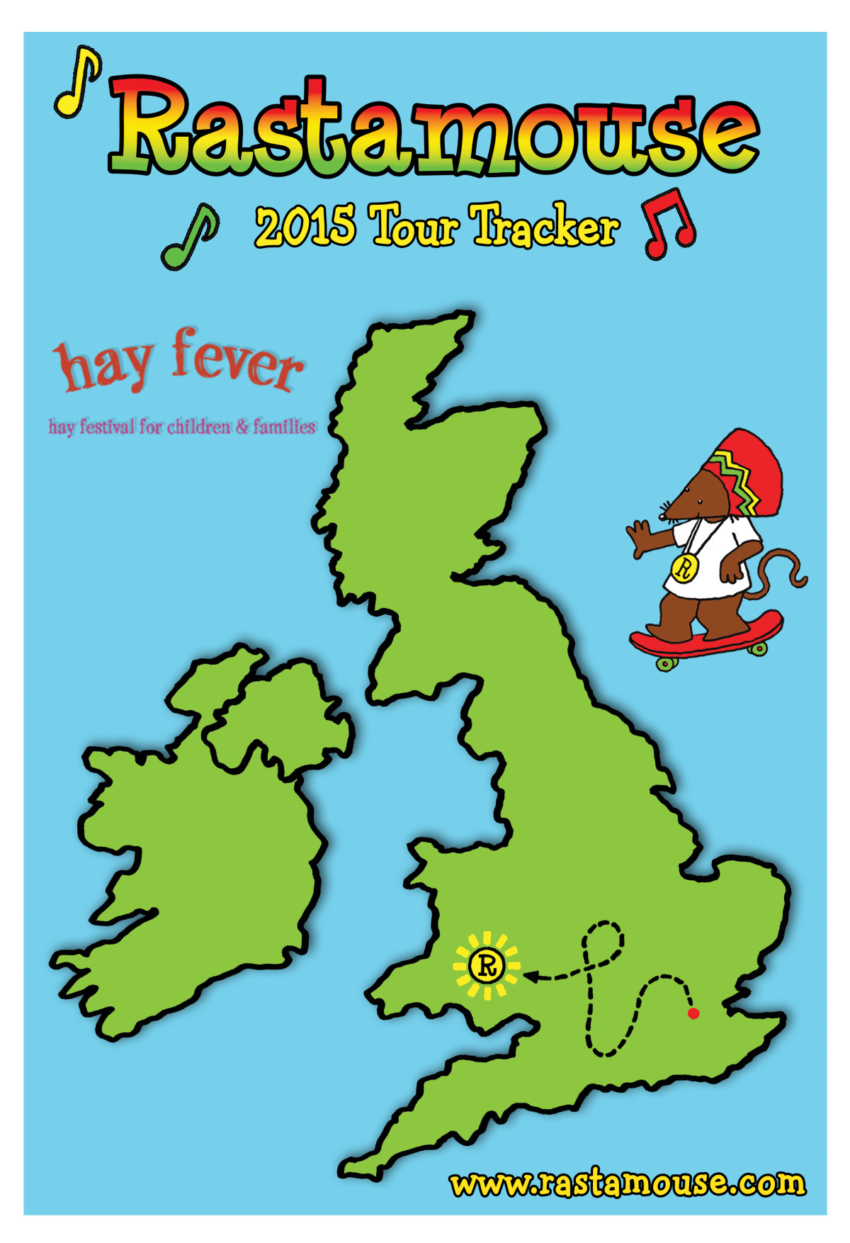 Hay Festival Tour Tracker